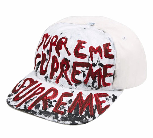 Supreme painted panel white - painted, 5-panel