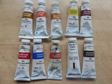 Winsor and Newton gouache paints...lot 1   series 1
