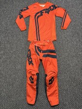 FOX RACING Kids Motocross MX Kit Pants Jersey - Youth XL - 28” Age 11-13