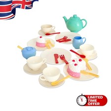 Deluxe 33-Piece Toy Tea Set