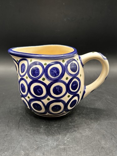 London pottery milk - pottery, jug