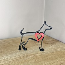Modern Plastic Dog Statue