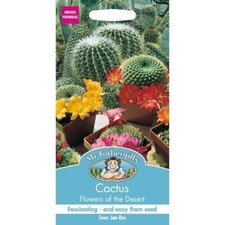 Mr Fothergill's CACTUS seeds Flowers of The Desert - 30 Seeds