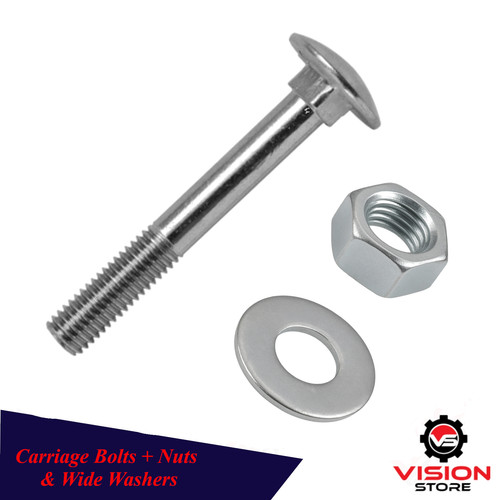 M10 carriage bolts - m8,