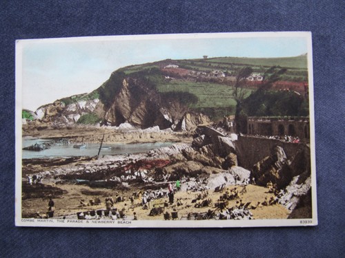 Old 1940s postcard - of, the