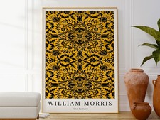 William Morris Wallpaper Pattern Style Print, Vine Poster, Stylish Victorian Art