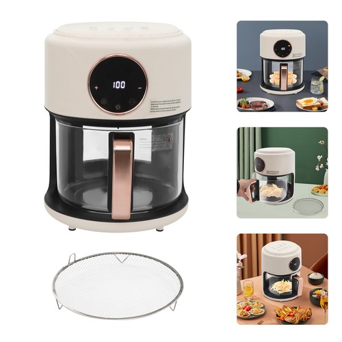 Glass air fryer - 4.2l, 360°