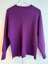 Jaeger Purple Jumper UK M