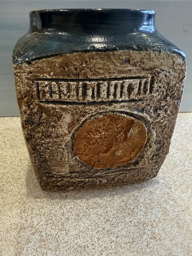 Troika marmalade jar pottery - troika,