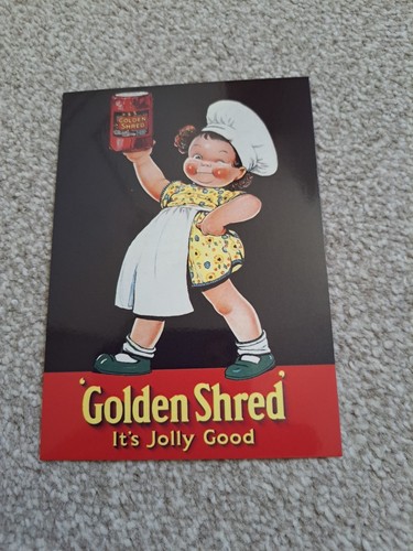 Children postcard golden shred - children,