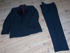TUXEDO 2 PIECE MARKS & SPENCER  MENS SUIT 34"WAIST TROUSERS 38" CHEST  JACKET