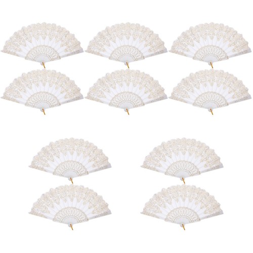 Reusable white chinese folding - white,