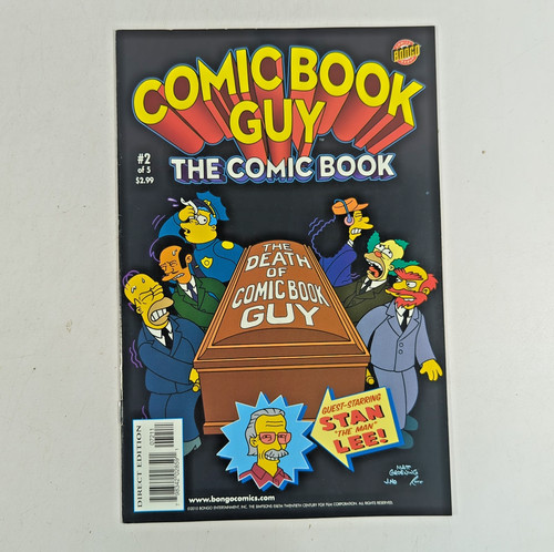 Comic book guy the - guy,