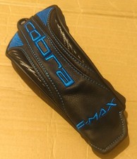 COBRA F-MAX AIRSPEED HYBRID HEADCOVER * BLACK / BLUE * EXCELLENT CONDITION *