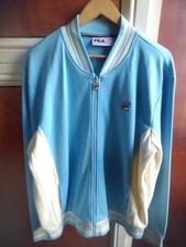 Fila Mk1 Retro Settanta Tracksuit Top Mens 3XL rare sky blue/cream version.