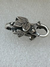 Authentic TROLLBEADS STERLING SILVER Limited Edition Woodlands Lock. New & box.