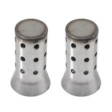 2X 51mm Motorcycle Exhaust