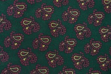 Vintage Tootal green cravat /