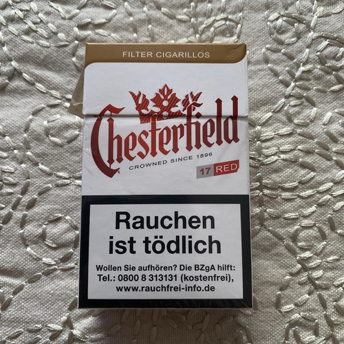 Empty chesterfield filter - empty,