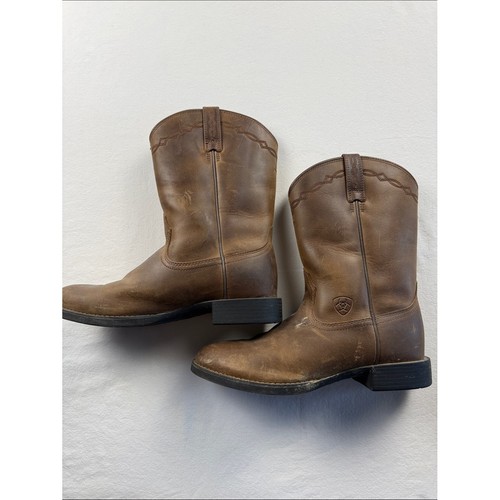 Ariat brown pull short - pull-on,