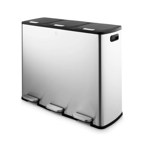 Swan 90l recycling bin - bin, 3