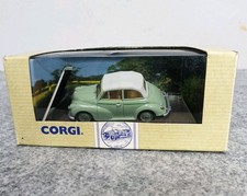 Corgi Morris Minor Convertible 96752 Diecast Model Green Boxed 