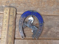 Vintage Enamel Car Badge