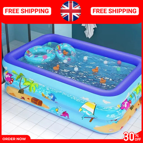 Large paddling pool - paddling,