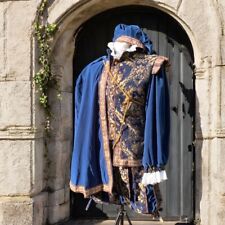 Elizabethan Tudor Mens THEATRICAL PERIOD COSTUME suit cape nobleman doublet play