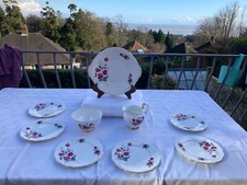 Vintage Roslyn China set 6 tea