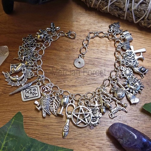 Pagan charm bracelet with - bracelet,