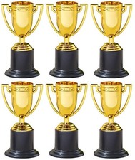 Small Gold Trophies - 12 Pack