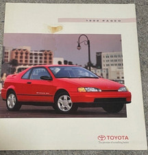 1992 Toyota Paseo Canada Market Sales Brochure Large format Full Colour