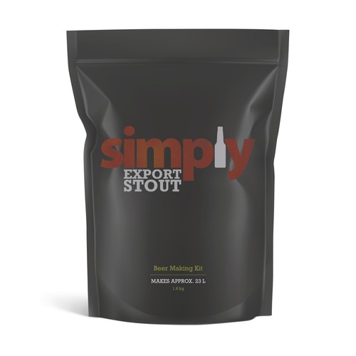 Simply export stout beer - simply,