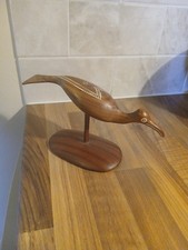 Vintage Carved Wood Bird