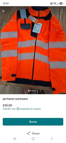 Portwest vis orange - orange, navy