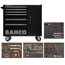 Bahco C75 6 Drawer 40″ Black