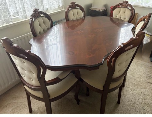 Italian style wooden dining - style,