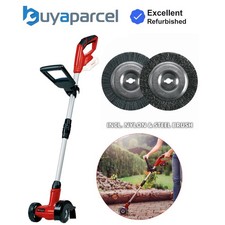 Einhell 18v Cordless Wire Brush Patio Cleaner Weed Moss Grout GC-CC 18 Li-Solo