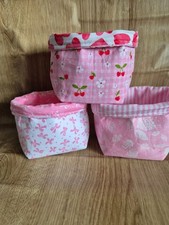 Small Handmade Fabric Basket