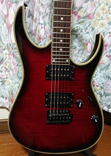 Ibanez electric guitar red - electric,