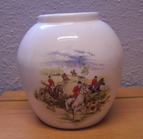 Vintage hunting scene bristol - vintage,