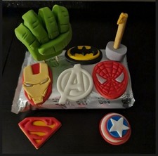 'Handmade  8 Edible Superhero