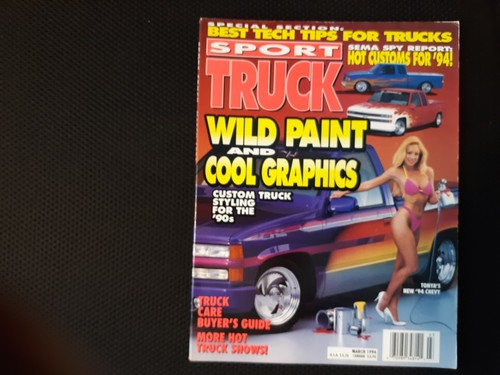 Sport truck march 1994 - truck,