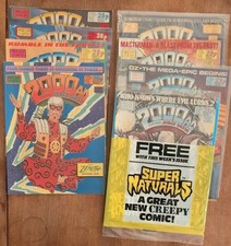 2000AD Progs 534, 538-540