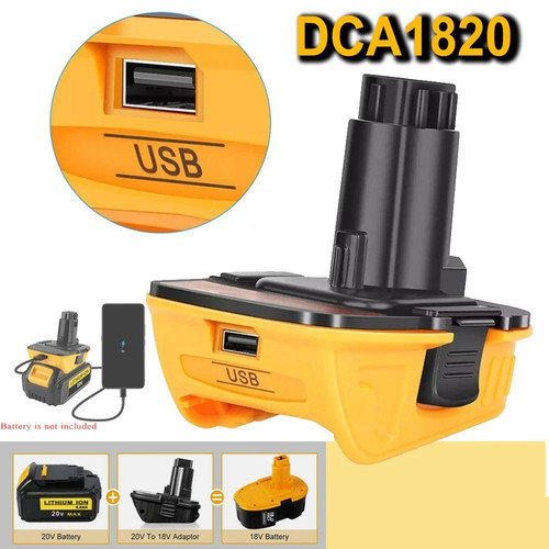 Dca1820 battery adapter usb - battery,
