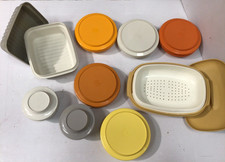 Job Lot Of Retro Tupperware-Good/Acc. Condition (A6)