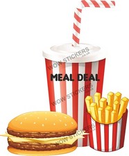 Cheeseburger Meal Deal sticker