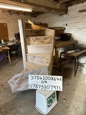 SPIRAL TIMBER STAIRCASE 5 5” FOOT HIGH 3FOOT WIDE COLLECT  OR DELIVER AT  A FEE