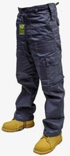 Cargo combat trousers plain - trousers,
